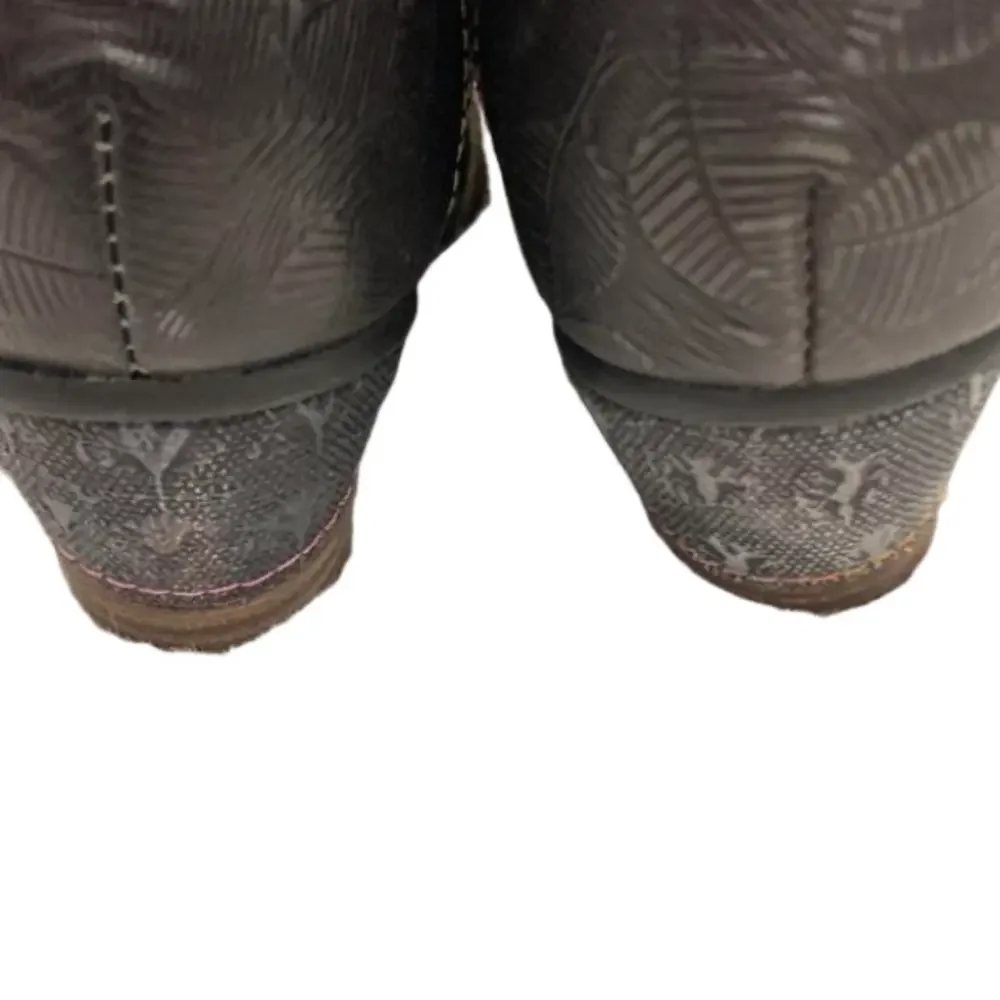 NWOT L’Artiste by Spring Step Leather and Textile Booties Size 36